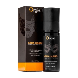 Гель для стимуляции члена и усиления эрекции разогревающий Orgie Xtra Hard Power Gel For Him 50 мл