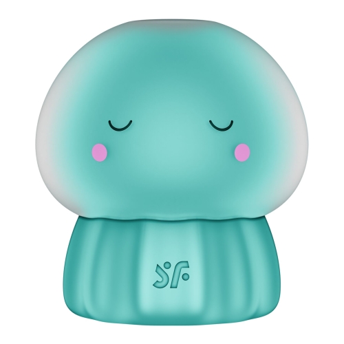 Вакуумний кліторальний стимулятор зелений Satisfyer Jelly-cious - 1