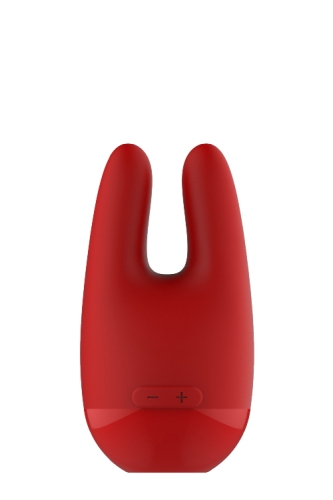 Вибратор для клитора силиконовый красный Dream Toys RED REVOLUTION HEBE - 1