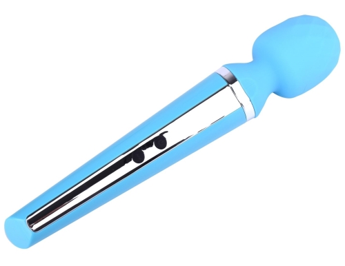 Вибромассажер пульсатор голубого цвета BOSS of TOYS Massager Genius - 3