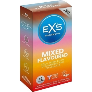 Набор презервативов с 4 различными вкусами EXS Mixed Flavoured 12 штук