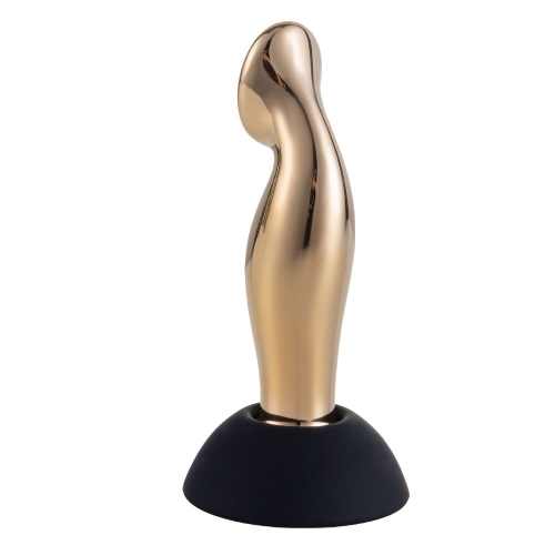 Вібромасажер простати золотистого кольору Lockink Sevanda Eros Vibrating - 4