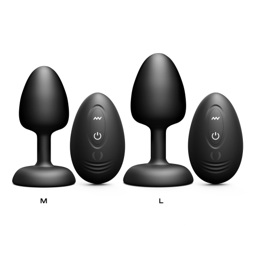 Анальна вібропробка з пультом керування чорного кольору Dorcel GEISHA PLUG INFINITE розмір L - 7