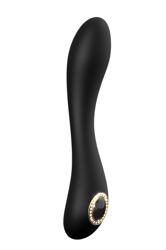 Вібромасажер зі стимуляцією точки G чорний Dream Toys PRESTIGE NATASHA LUXXE - 1