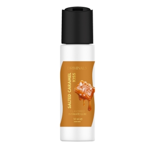 Оральный лубрикант со вкусом солёной карамели Driminals Kiss Salted Caramel 30 мл