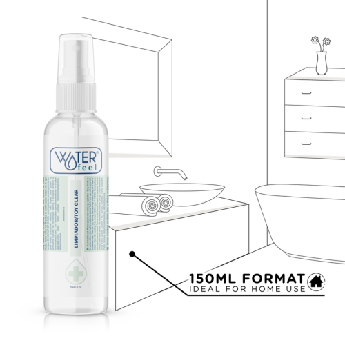 Спрей для очищення секс іграшок Toy Clear Waterfeel 150 мл - 2