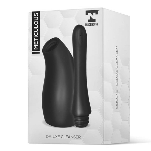 Анальный душ премиум-класса из силикона черного цвета Tardenoche Meticulous Deluxe Cleaner - 2