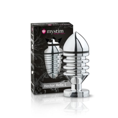 Анальна пробка Mystim Hector Helix buttplug L - 4