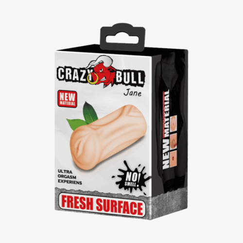 Мастурбатор вагіна кібершкіра тілесного кольору Crazy Bull Jane - 3