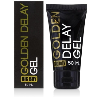 Гель для отсрочивания оргазма с легким охлаждающим эффектом Cobeco Pharma Big Boy Golden Delay Gel 50мл