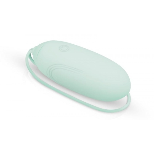 Віброяйце вагінальне з пультом керування зеленого кольору EasyToys - 2