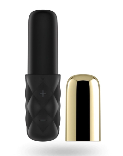 Мини-вибратор в виде помады Satisfyer Mini Lovely Honey Gold - 3