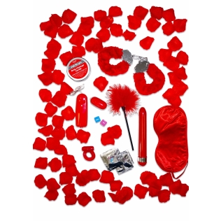 Набор игрушек подарочный красного цвета Toy Joy Romance Gift