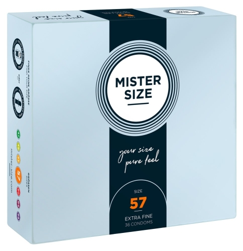 Презервативи Mister Size 57 mm (мм) 36 штук Містер Сайз - 2