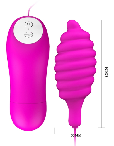 Віброяйце фіолетове Lybaile PLEASURE SHEL - 5