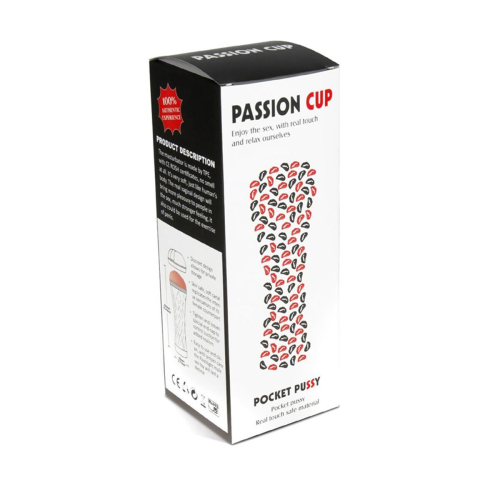Мастурбатор Анус в колбе с вибрацией телесный Men Powerup Passion Cup - Anal - 9