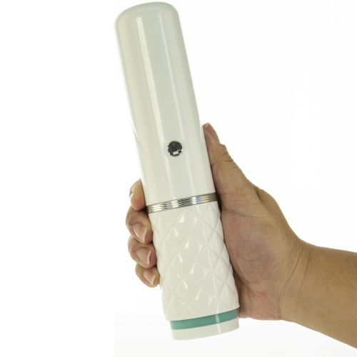 Вібратор-пульсатор на присоску Бірюзовий Pillow Talk Feisty Thrusting Vibrator - 7