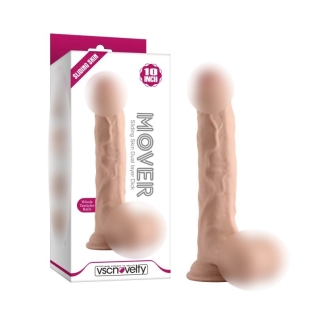 Фалоімітатор на присосці реалістичний Sliding Skin Dual Layer Dong-Whole