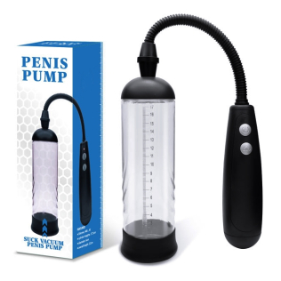 Автоматична вакуумна помпа для члена із зарядкою від USB прозора CANWIN Penis Pump