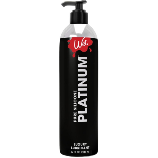 Лубрикант универсальный на силиконовой основе Wet Platinum Premium 946 мл