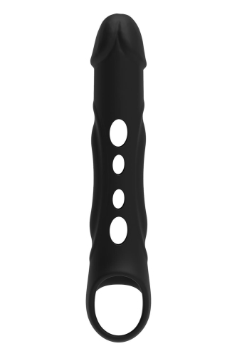 Вібронасадка на член з пультом керування чорна Dream Toys Ramrod - 2