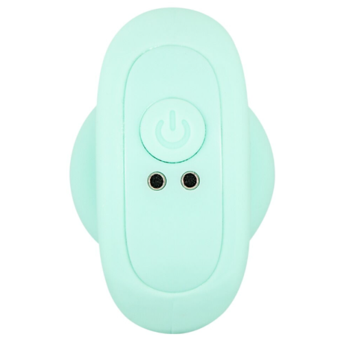 Анальна вібропробка зелена Soft Silicone Vibrating Mini Butt Plug - 5