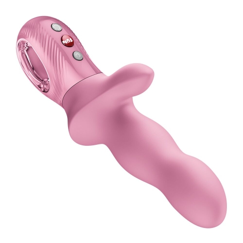 Пульсатор для точки G із кліторальним відростком рожевий Fun Factory Bi Stronic Crave - 3