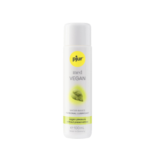 Лубрикант на водной основе pjur MED Vegan glide 100 мл вагинальная веганская (Пьюр, Пджюр)