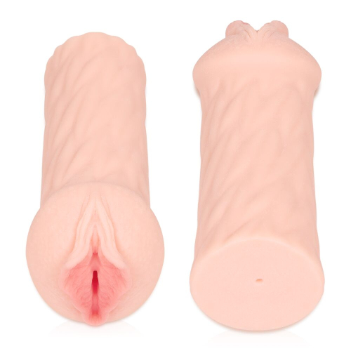 Мастурбатор двухслойный вагина телесного цвета Kokos Elegance 005 Double Layer - 2