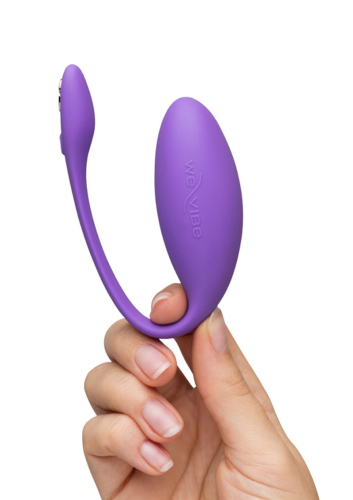 Смарт віброяйце силіконове фіолетового кольору We-Vibe Jive Lite - 4