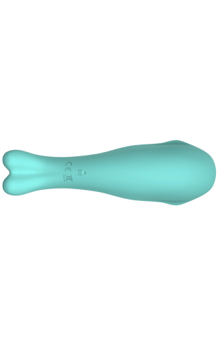 Вакуумний стимулятор клітора бірюзового кольору Winyi Suction Bunny - 3