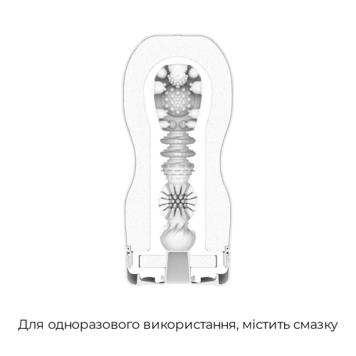 Мастурбатор для чоловіків (Глибока глотка) з вакуумною стимуляцією Tenga Premium Original Vacuum Cup STRONG - 6