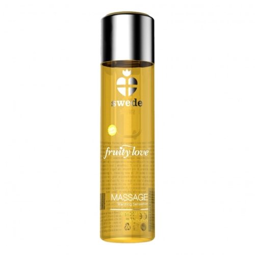 Массажное масло с согревающим эффектом SWEDE Honey Tropical Fruit Warming Massage Oil - 1