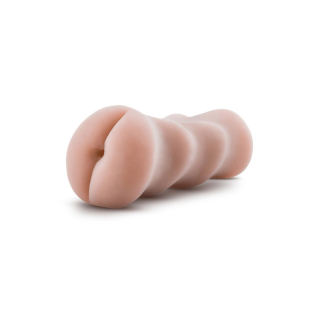 Мастурбатор Анус реалістичний з вібрацією бежевий Blush Enlust Cassie