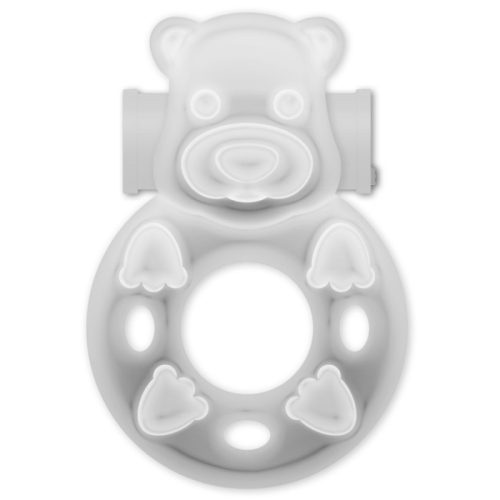 Эрекционное виброкольцо на член белое Casual Love Bear Casual Love Ring - 2