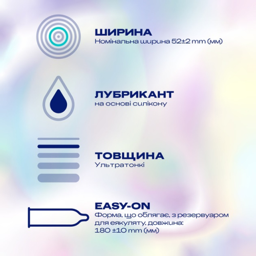 Презервативи ультратонкі латексні з силіконовим мастилом Durex Invisible 12 штук - 5
