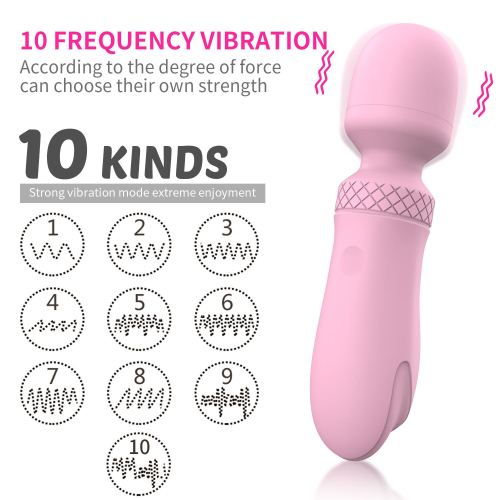 Міні-вібратор-мікрофон лавандовий Every Night Toys Scarlett 10 режимів вібрації - 2