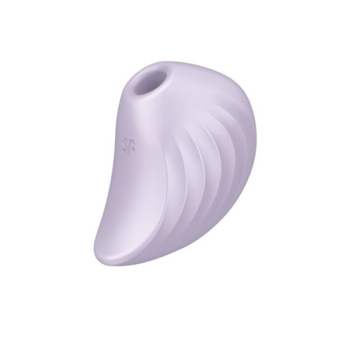 Вакуумный клиторальный мини стимулятор с вибрацией фиолетовый Satisfyer Pearl Diver - 1