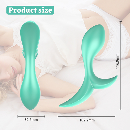 Анальний вібратор з дистанційним керуванням бірюзовий Every Night Toys Sally 10 режимів вібрації - 7