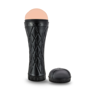 Мастурбатор-ротик в колбе для члена M FOR MEN THE TORCH LUSCIOUS LIPS