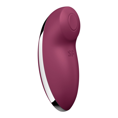 Вібратор Пульсатор для стимуляції клітора червоного кольору Satisfyer Tap &amp;amp; Climax 2 - 4