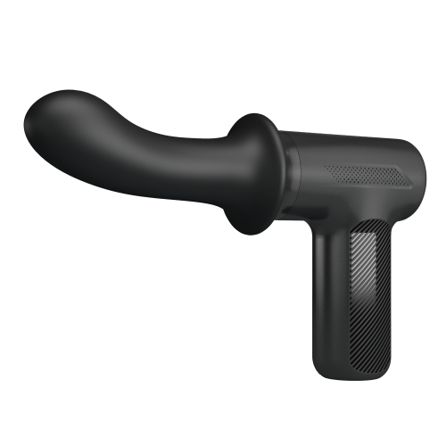 Вибратор пистолет для точки G черный Lybaile Dj Doctor Massage Gun - 3