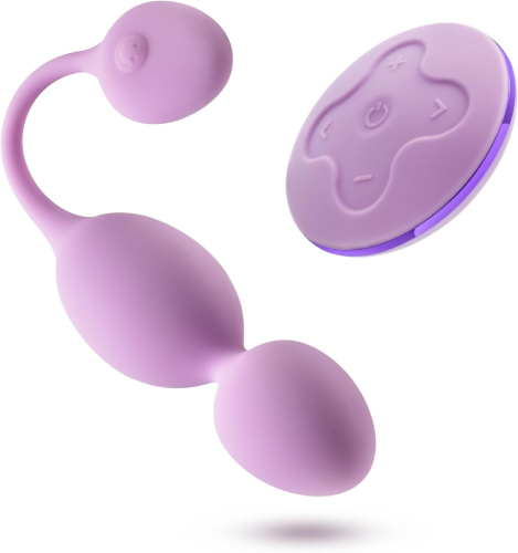 Віброяйце з пультом керування бузкового кольору Blush Wellness Raine - 2