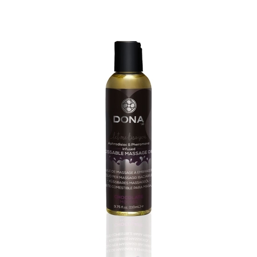 Массажное масло со вкусом шоколадного мусса DONA Kissable Massage Oil 125 мл - 1