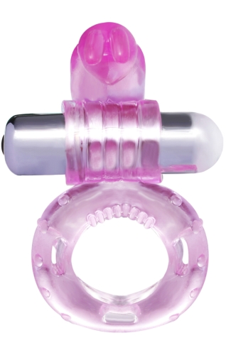 Ерекційне віброкільце рожевого кольору Winyi Cuddle Vibro Pro - 6