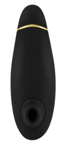 Бесконтактный вакуумный клиторальный стимулятор черный Womanizer Premium - 4