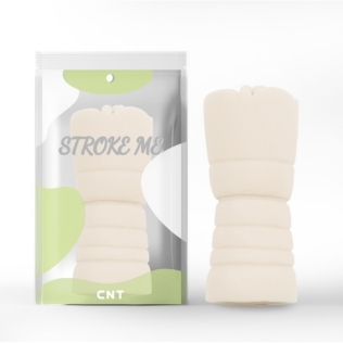 Мастурбатор вагіну без вібрації тілесного кольору RealisticVagina Stroker White