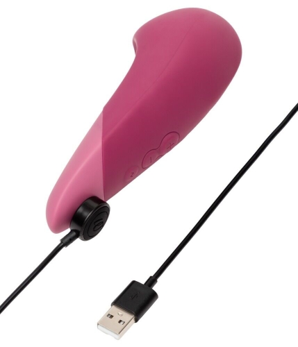 Вібратор для клітора рожевого кольору Womanizer Vibe - 6