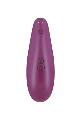 Кліторальний стимулятор водонепроникний Womanizer Classic purple повітряна Стимуляція Вуманайзер на акумуляторі - 4
