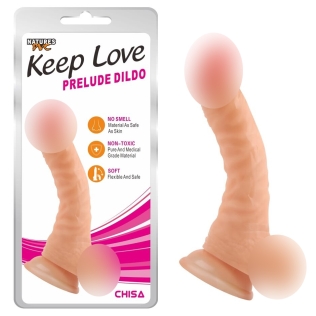 Фаллоимитатор на присоске реалистичный бежевый CHISA Keep Love Prelude Dildo